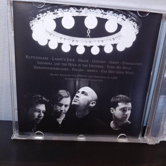 3/$20  LIVE Secret Samadhi CD Music Album Vintage 1997 Rock Alternative ~ Tested - Picture 8 of 10